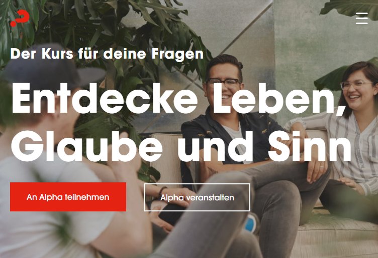 Website: Der Alphakurs